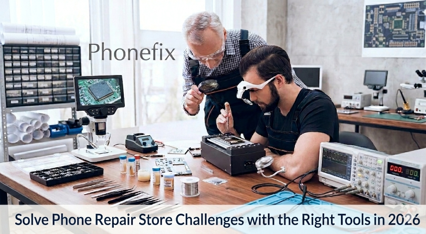 Solve Phone Repair Store Challenges with the Right Tools in 2026