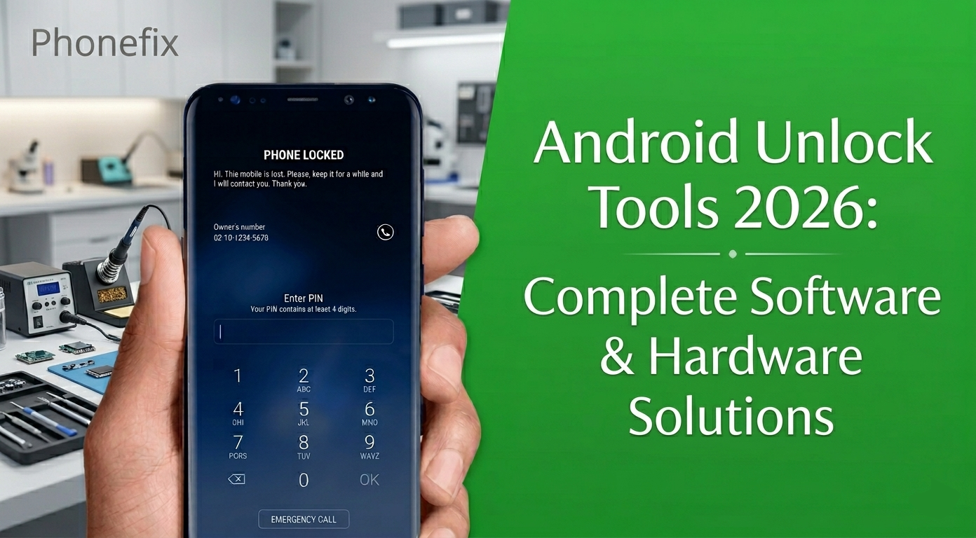 Android Unlock Tools 2026: Complete Software and Hardware Solutions