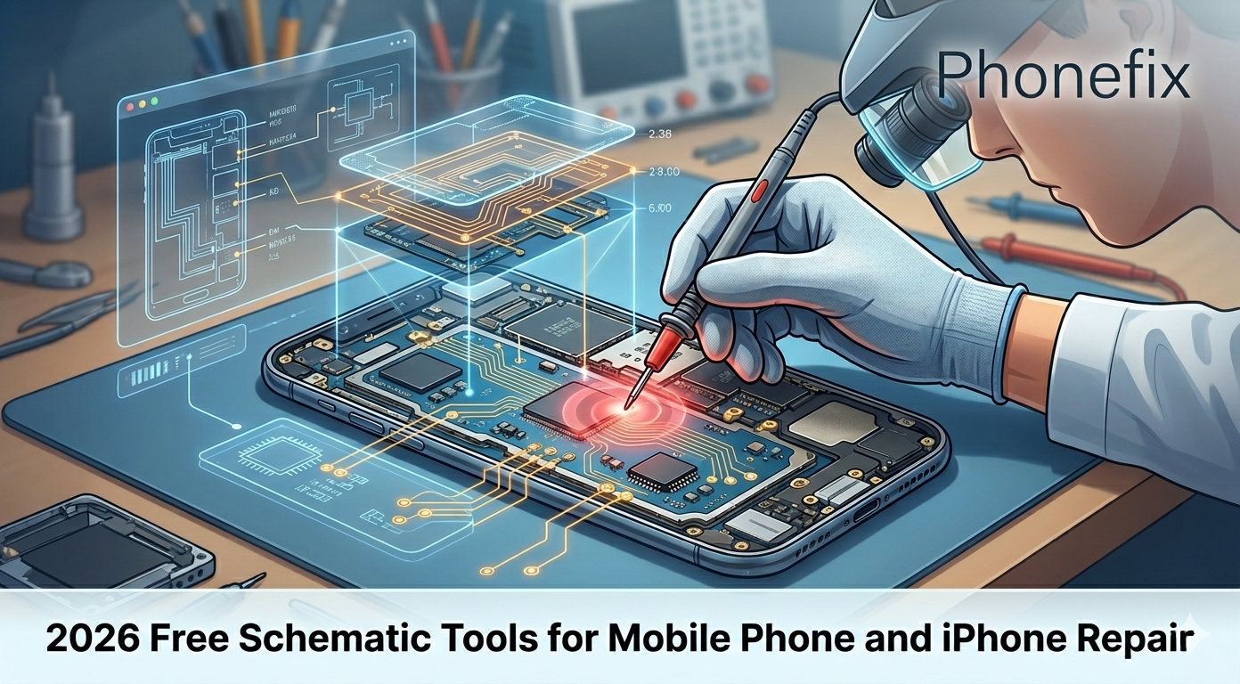 2026 Free Schematic Tools for Mobile Phone and iPhone Repair