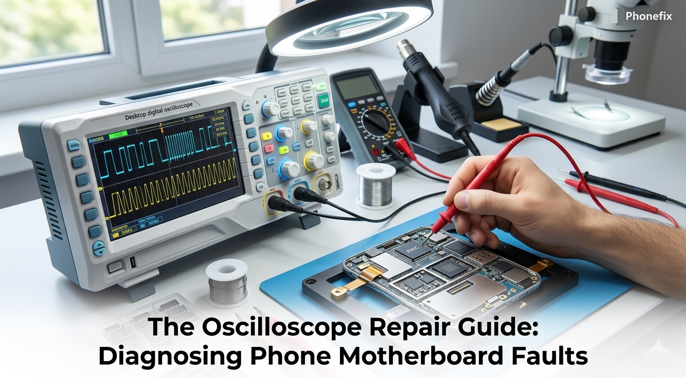 The Oscilloscope Repair Guide: Diagnosing Phone Motherboard Faults