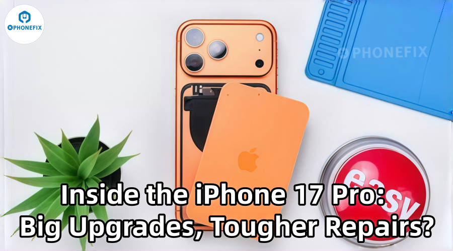 Inside the iPhone 17 Pro: Big Upgrades, Tougher Repairs?