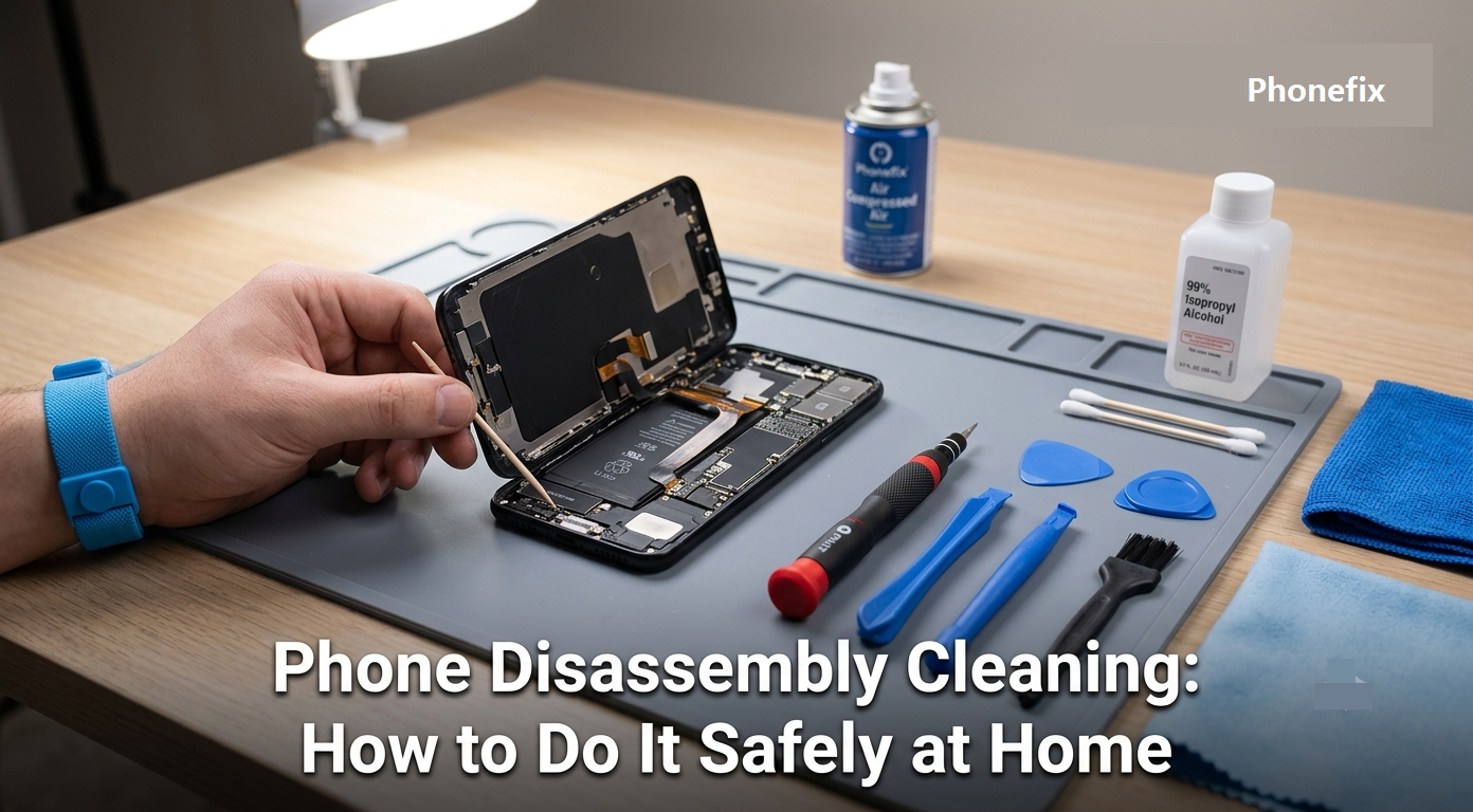 Phone Disassembly Cleaning: How to Do It Safely at Home