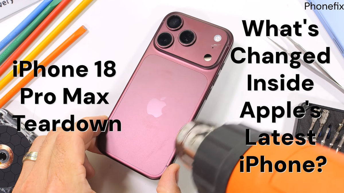 iPhone 18 Pro Max Teardown: What's Inside Apple's Latest iPhone?