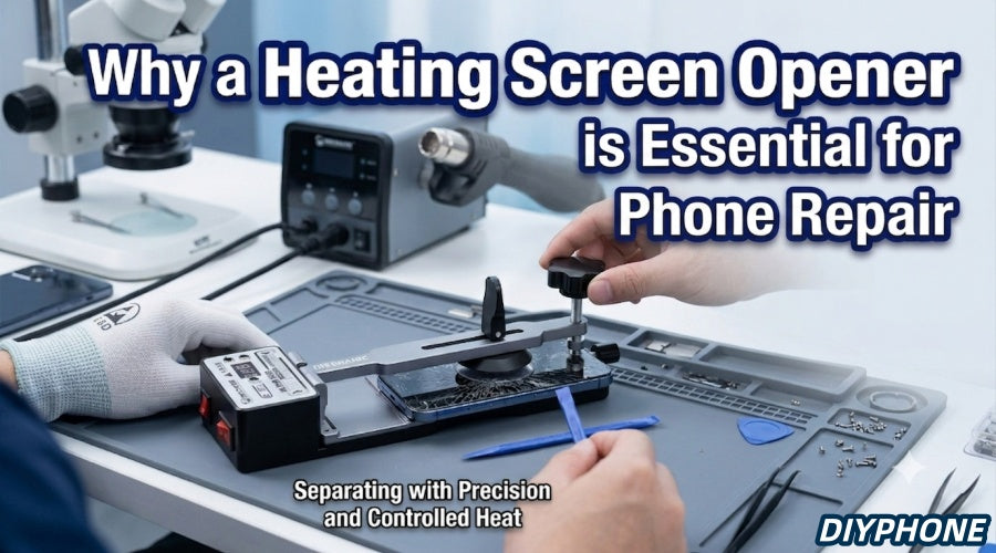 Why a Heating Screen Opener is Essential for Modern Phone Repair