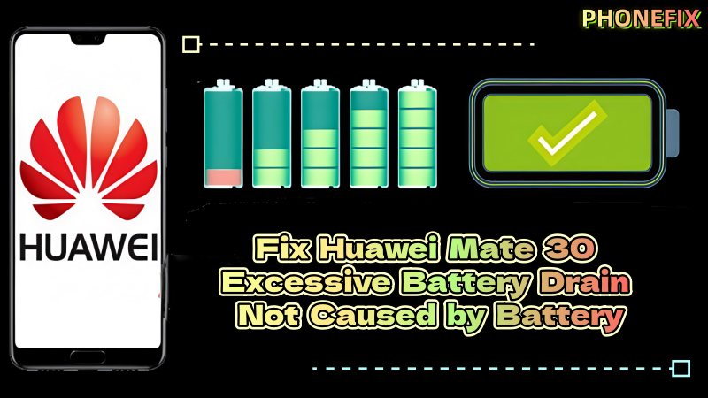 How to Fix Huawei Mate 30 Fast Battery Drain Issue