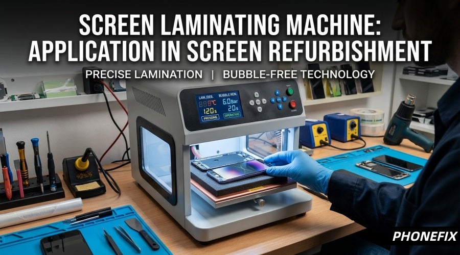 Screen Laminating Machine: Application in Screen Refurbishment