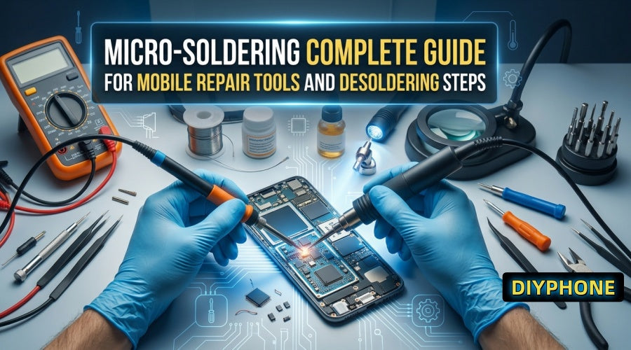 Micro-Soldering Guide for Mobile Repair Tools and Desoldering Steps