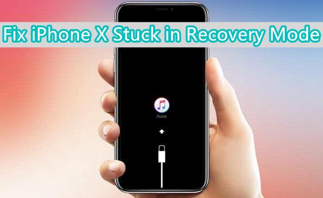 Fix iPhone X stuck in Recovery Mode - NAND Fault (1)