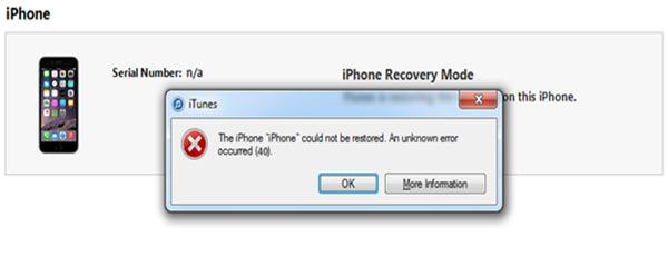 How to Fix iPhone 6P Error 40 After Nand Expanding