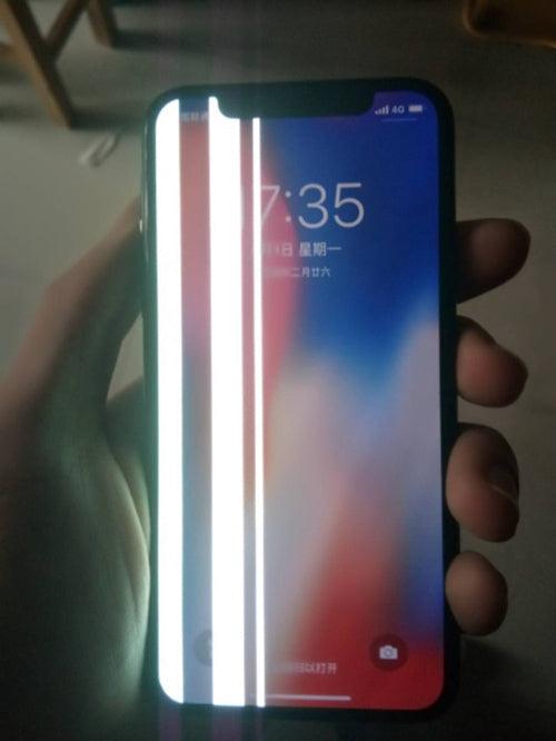 How to Fix iPhone X LCD Shows Vertical White Line Issue