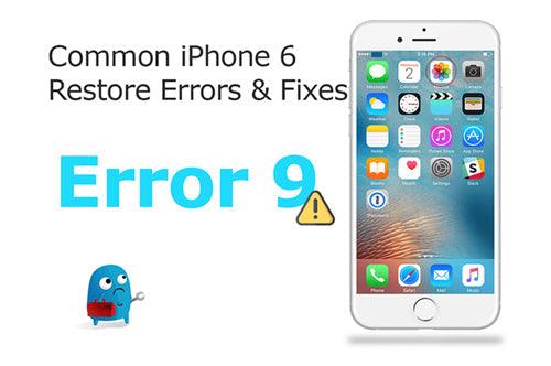 How To Fix iPhone XR Error 9?