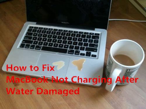 How to Fix MacBook Not Charging After Water Damaged