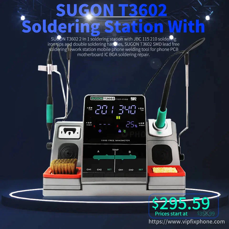 How To Use And Calibrate The SUGON T3602 Soldering Station?
