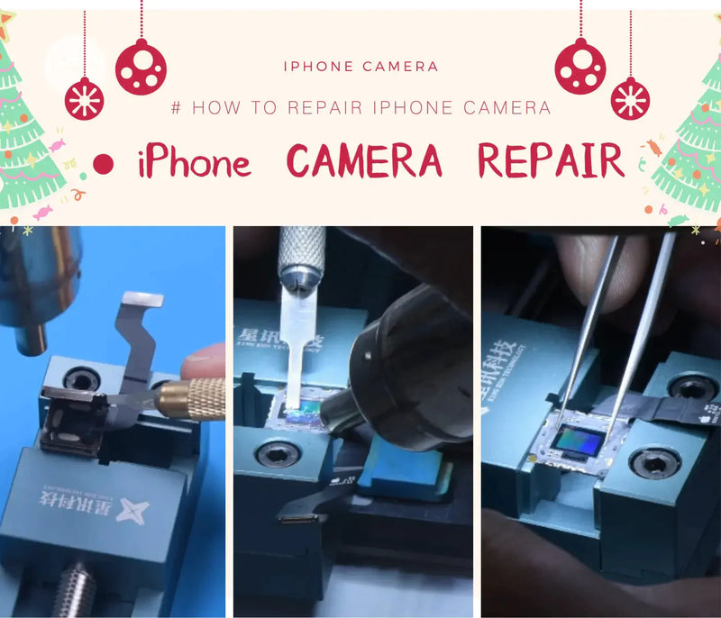 iPhone Camera Repair -- Wide-angle Camera Optical Filter Damaged