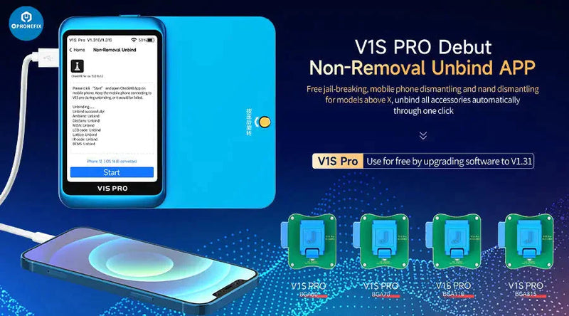 JC V1S Pro Unveils Revolutionary Non-Removal Unbind App