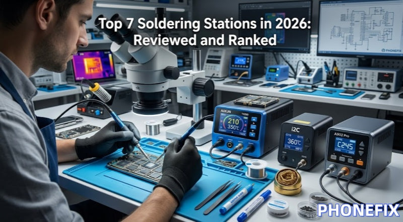 Top 7 Soldering Stations in 2026: Reviewed and Ranked