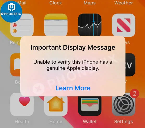 Remove iPhone 11 Series Non-Genuine Screen Warning