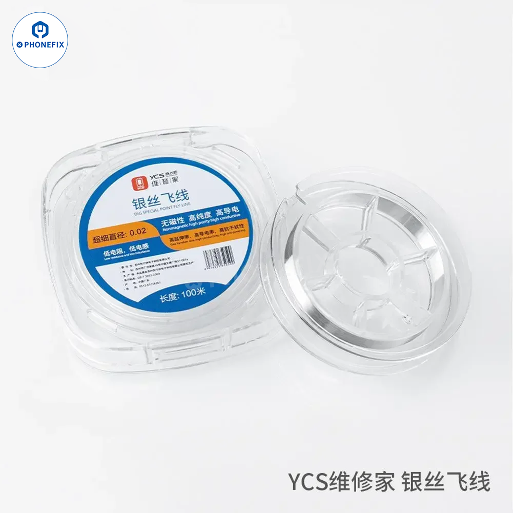 YCS Silver Copper Jumper Wire Phone PCB Soldering Repair Tool