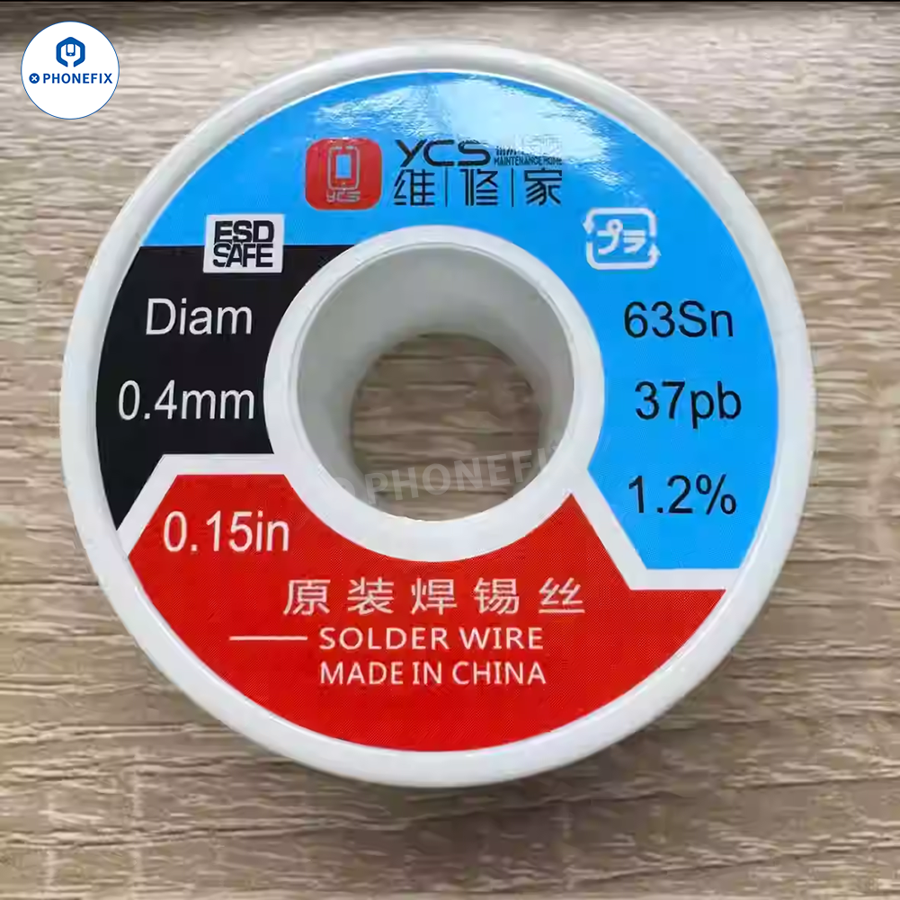 YCS 0.4mm 0.6mm Solder Wire for Phone Motherboard Repair