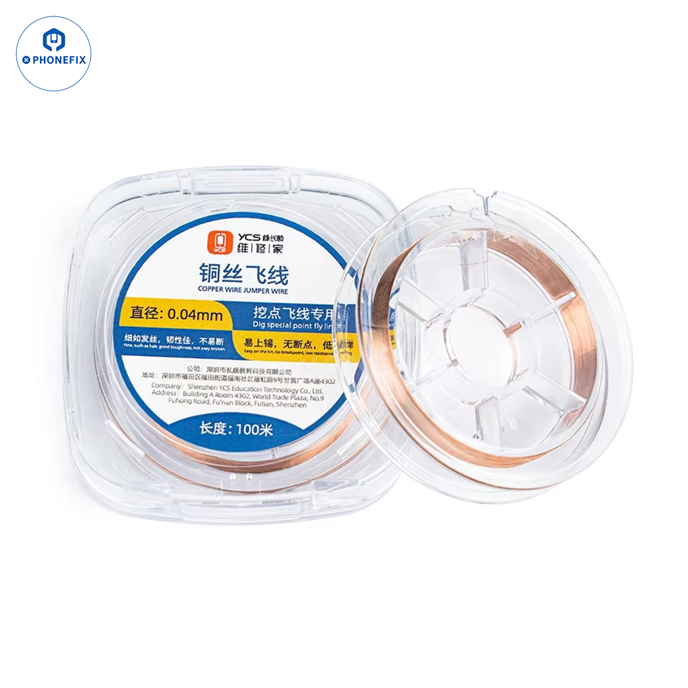 YCS Silver Copper Jumper Wire Phone PCB Soldering Repair Tool