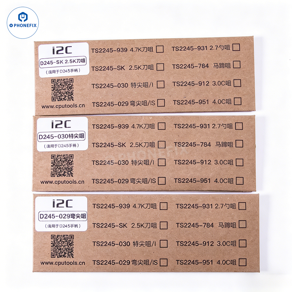 PHONEFIX C210 C245 C115 Soldering Iron Tips--Clearance Sale - CHINA PHONEFIX SHOP Team