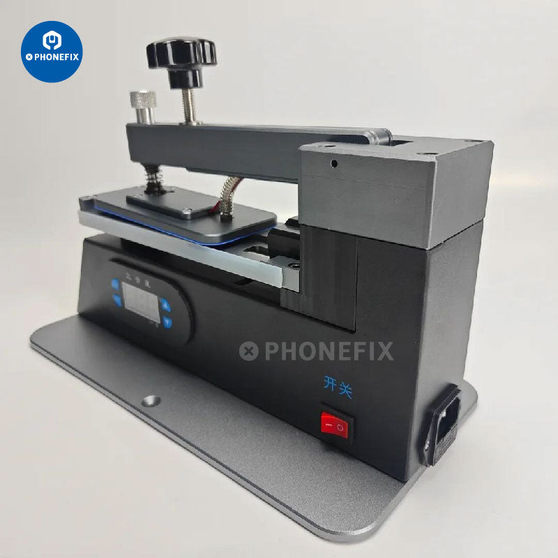 Semi-automatic Phone Flat Curved Screen Separator Frame Separating