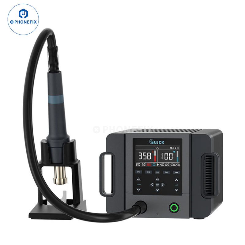 QUICK 861 Pro BGA Rework Station Smart Voice Control Heat Gun