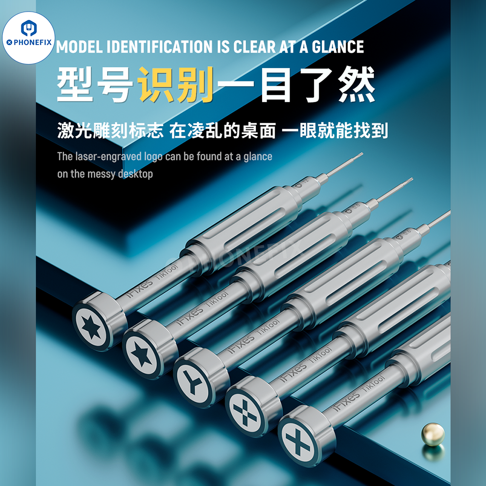 iFixes Tiktool iTK5 Mini Screwdriver Set S2 Bit for Phone Repair