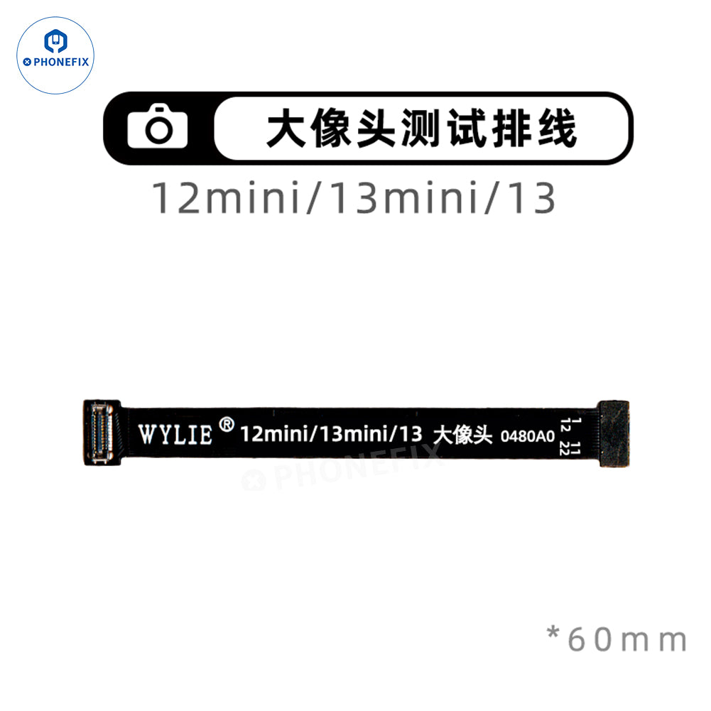 Cable FPC de prueba de extensión de cámara trasera WYLIE para iPhone X-17 Pro Max