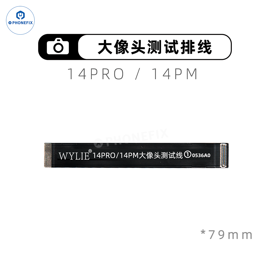 Cable FPC de prueba de extensión de cámara trasera WYLIE para iPhone X-17 Pro Max