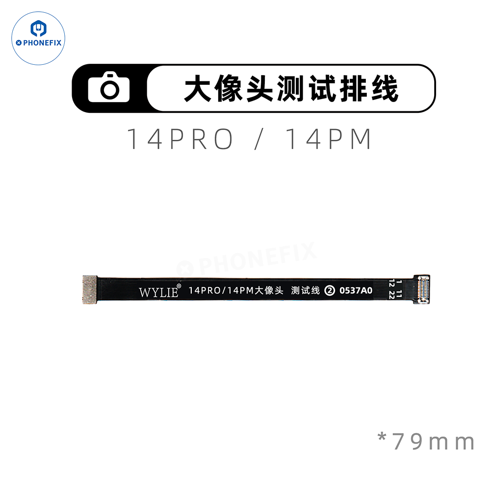 Cable FPC de prueba de extensión de cámara trasera WYLIE para iPhone X-17 Pro Max