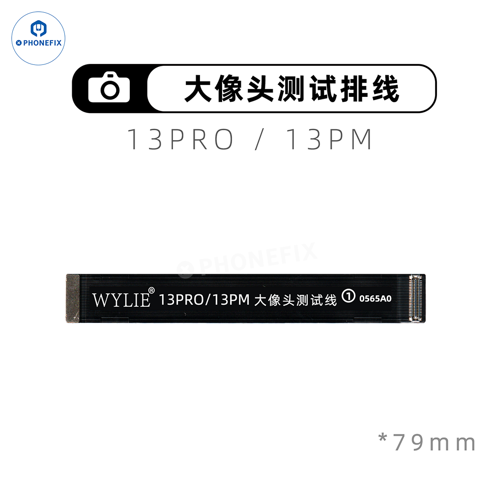 Cable FPC de prueba de extensión de cámara trasera WYLIE para iPhone X-17 Pro Max
