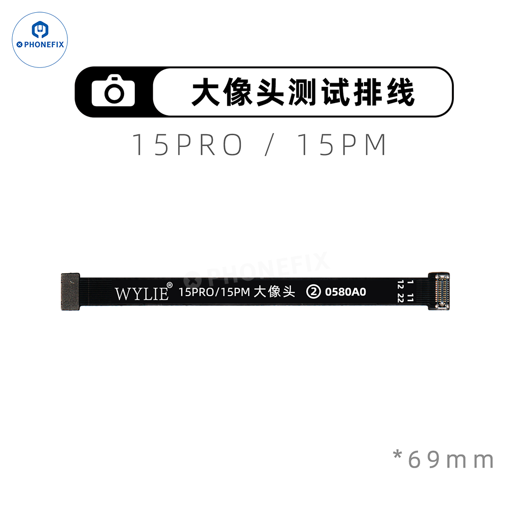 WYLIE Rear Camera Extension Test FPC Cable for iPhone X-17 Pro Max