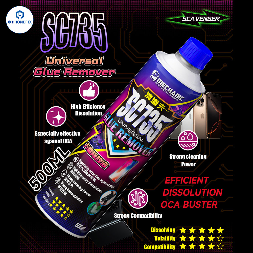 MECHANIC Quick-drying Electronic Cleaner Phone Frame Glue Remover