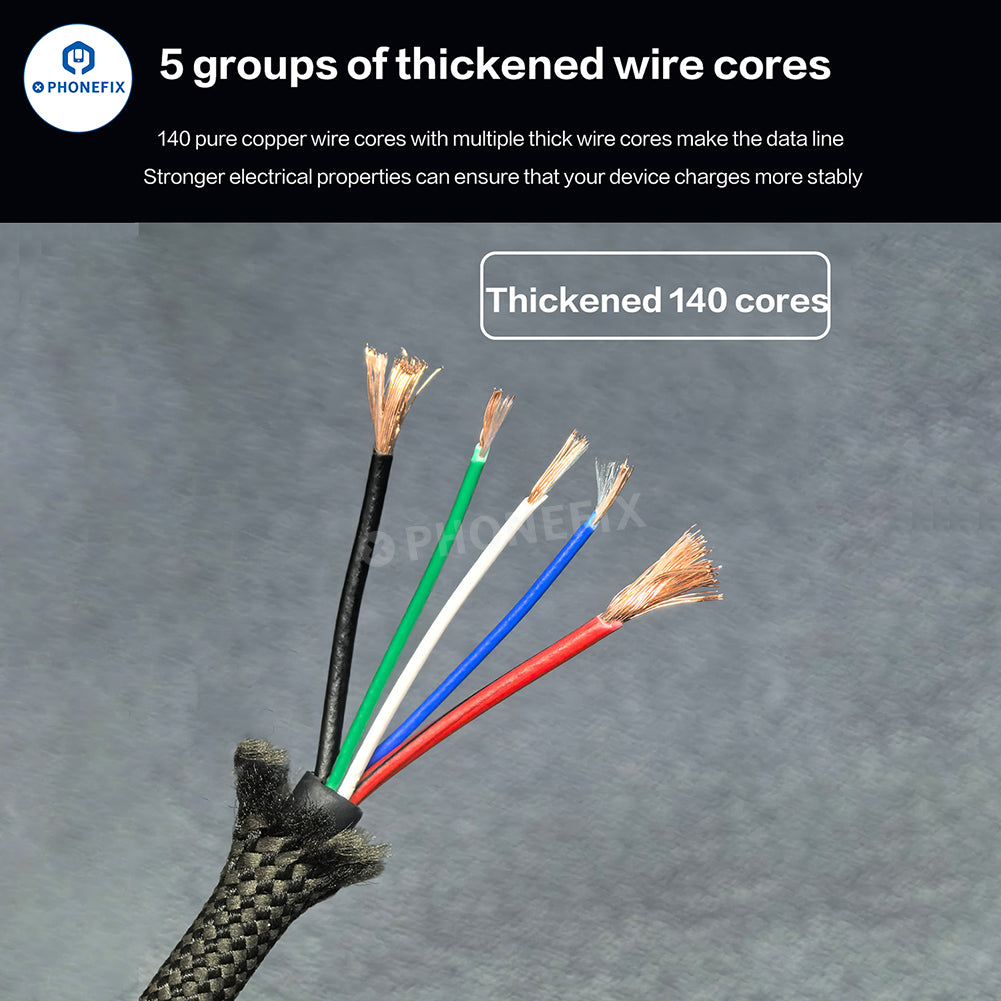 i2C Turbo USB-C Fast Flash Charging Cable for iOS Android Phones