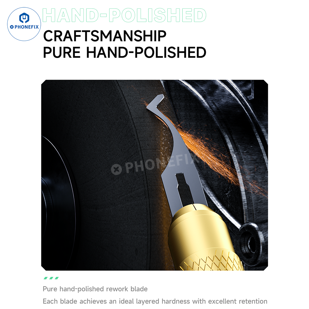 MECHANIC Assassin 5 Degumming Blade Set LED Knife Handle Kit