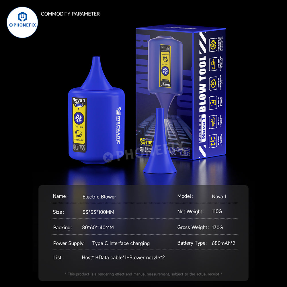 MECHANIC Nova 1 Electric Dust Removal Cooling Blower