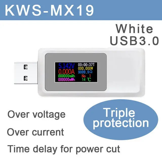 10 In 1 Multi-function Type-C USB Current Voltage Tester