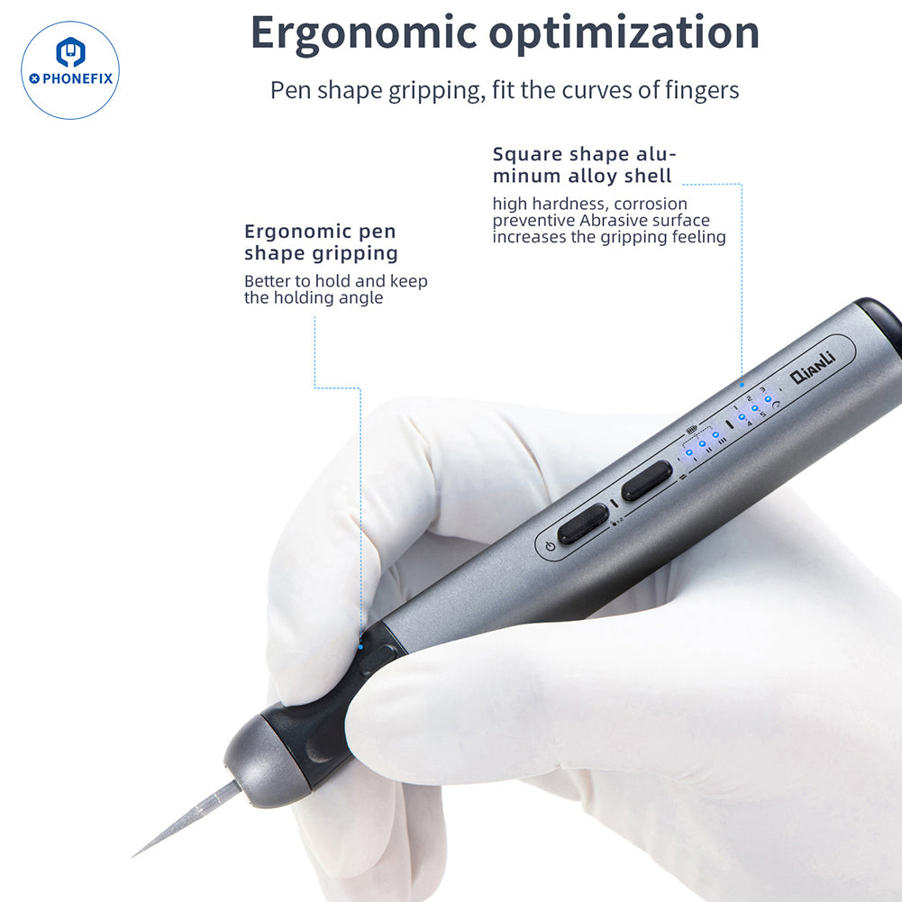 QIANLI iHandy DM460-K Polishing Pen for PCB Chip Grinding Cutting