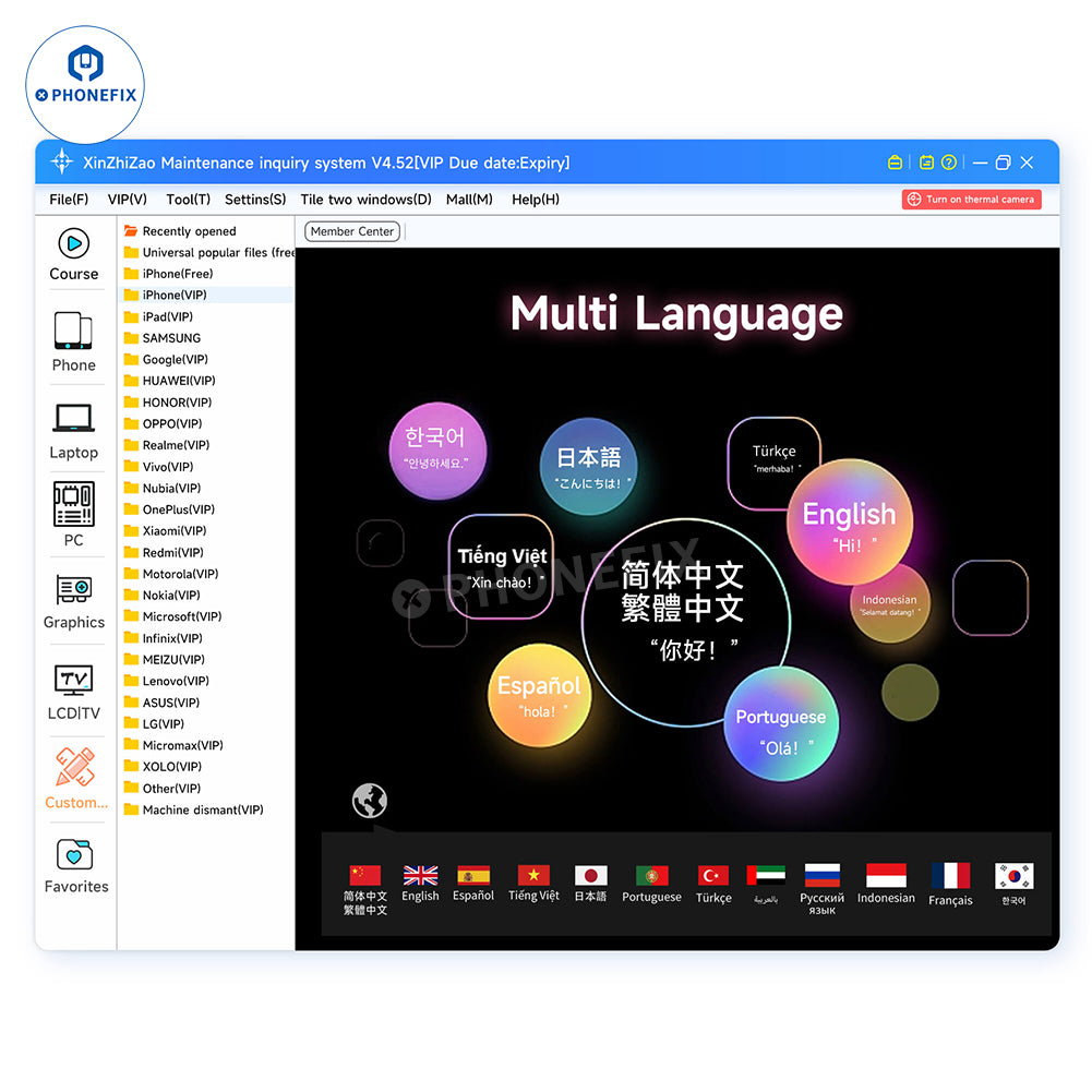 Online Drawing XZZ Schematic Diagrams Tool for Mobile Phone Repair