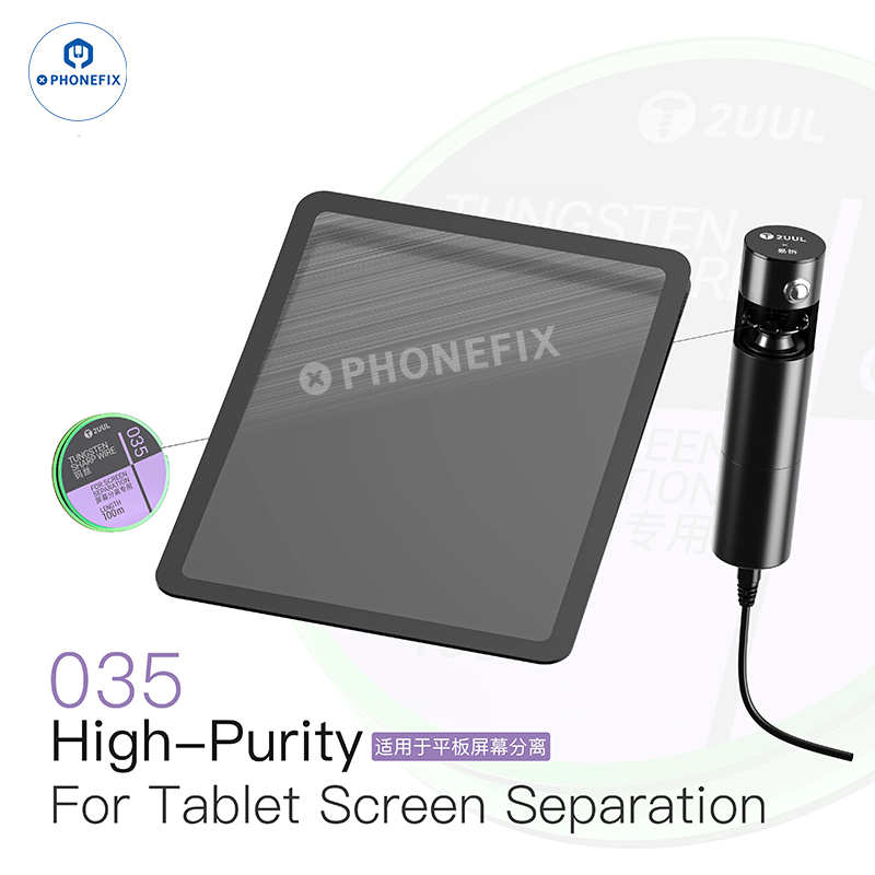 2UUL Tungsten Sharp 0.035/0.028/0.015mm Screen Separation Wire