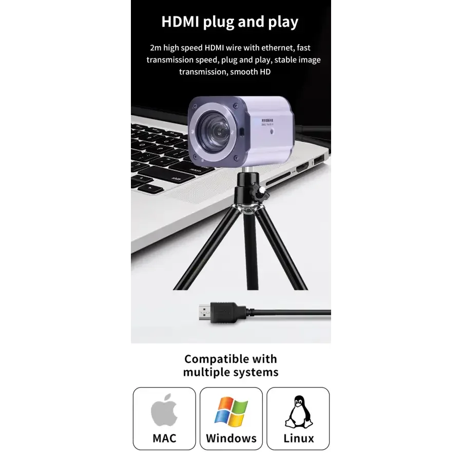 10X Auto Focus 1080P Camera Module Live Broadcast