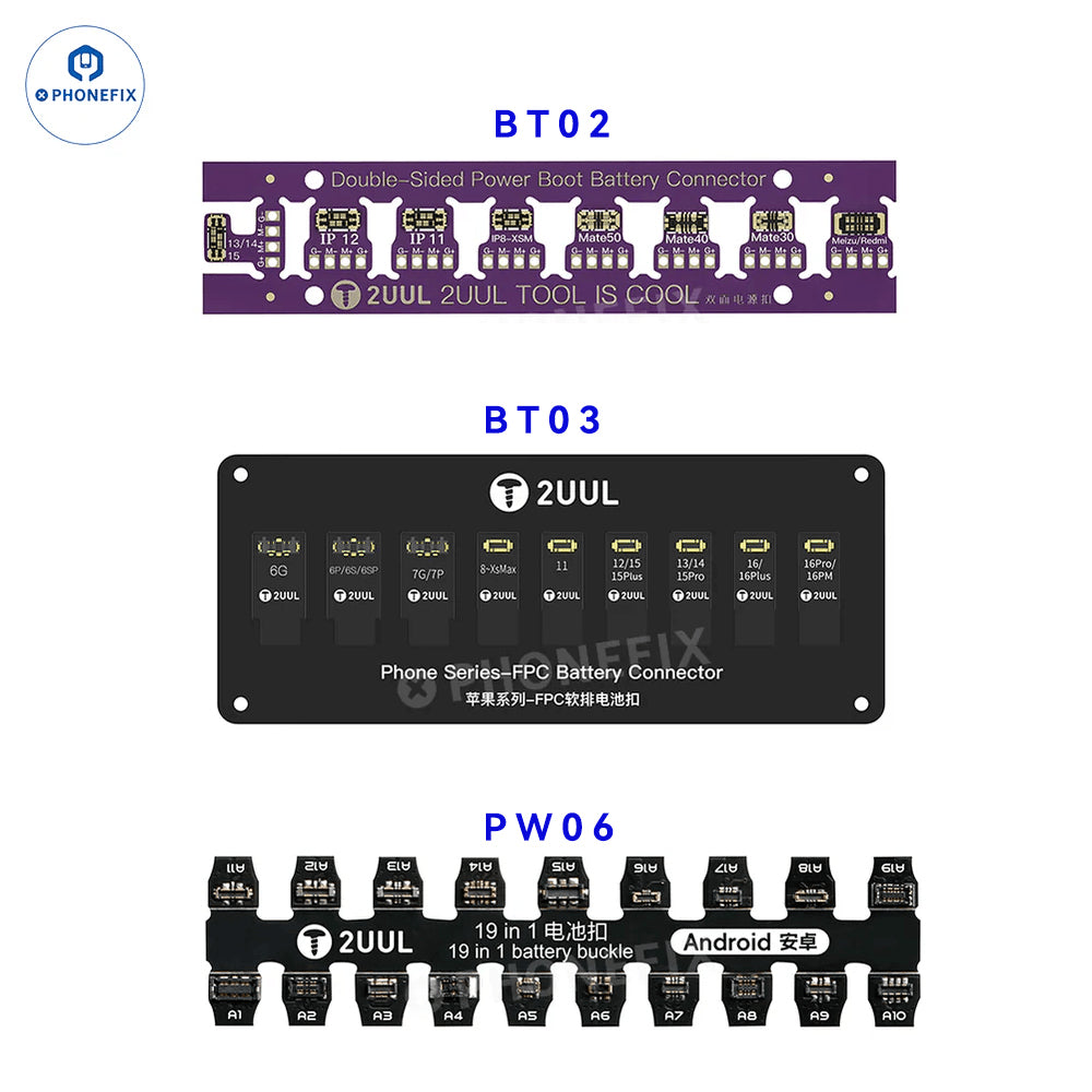 2UUL FPC Battery Connector Buckle for iPhone Android Phones