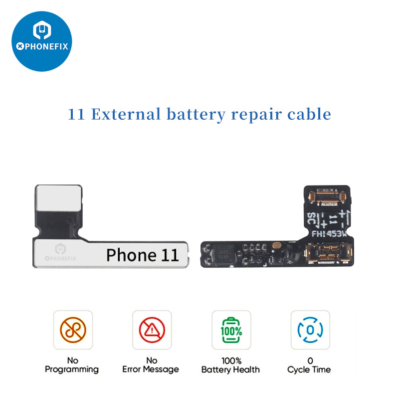 Pre-Programmed Battery Tag-on Flex Cable For iPhone 11-14 Pro Max