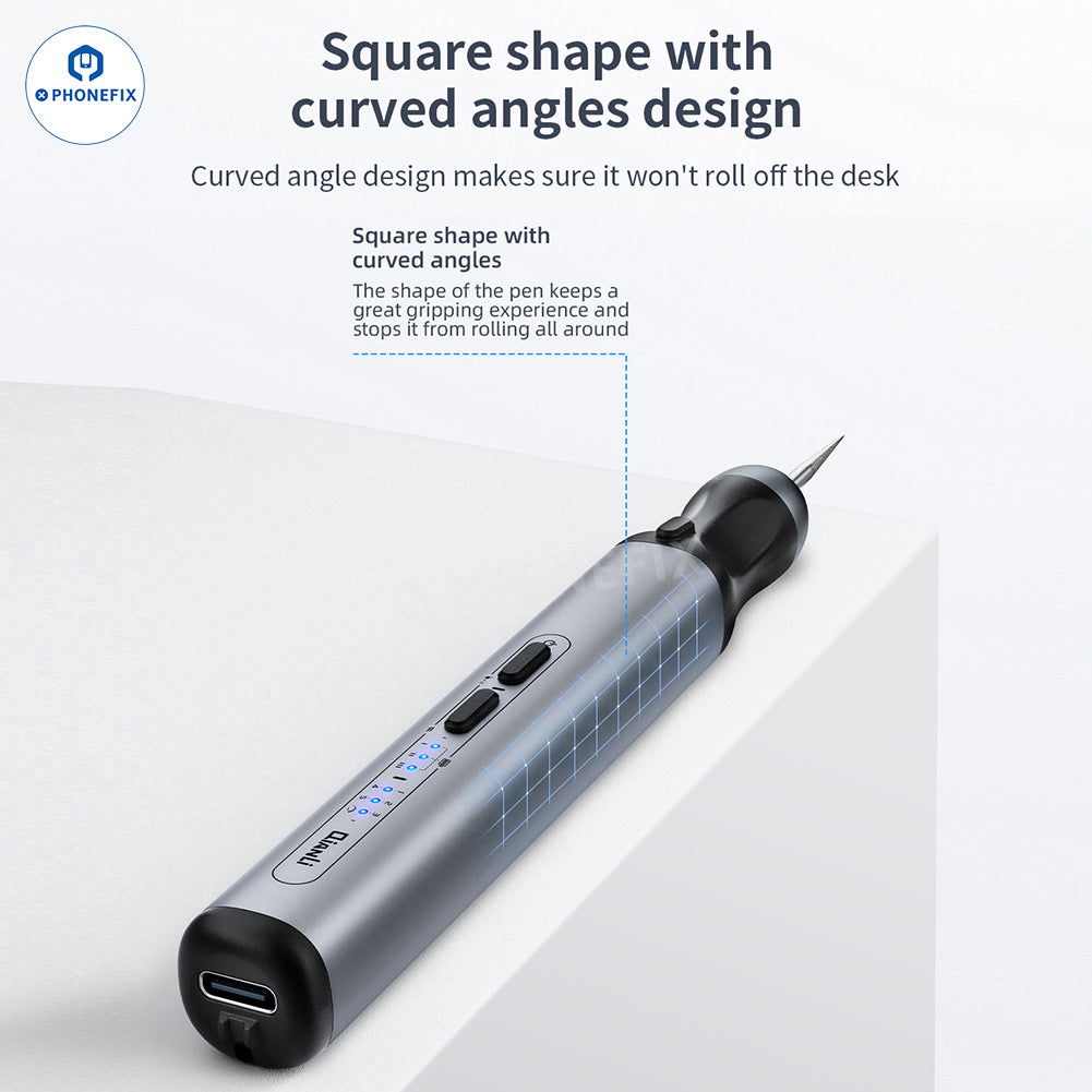 QIANLI iHandy DM460-K Polishing Pen for PCB Chip Grinding Cutting