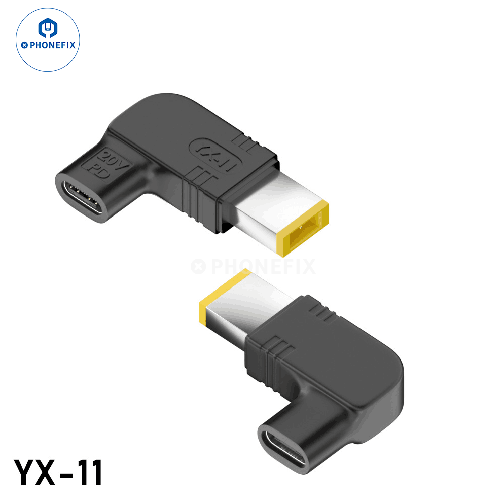 100W USB Type-C Female to DC Male Converte PD Laptop Fast Charging