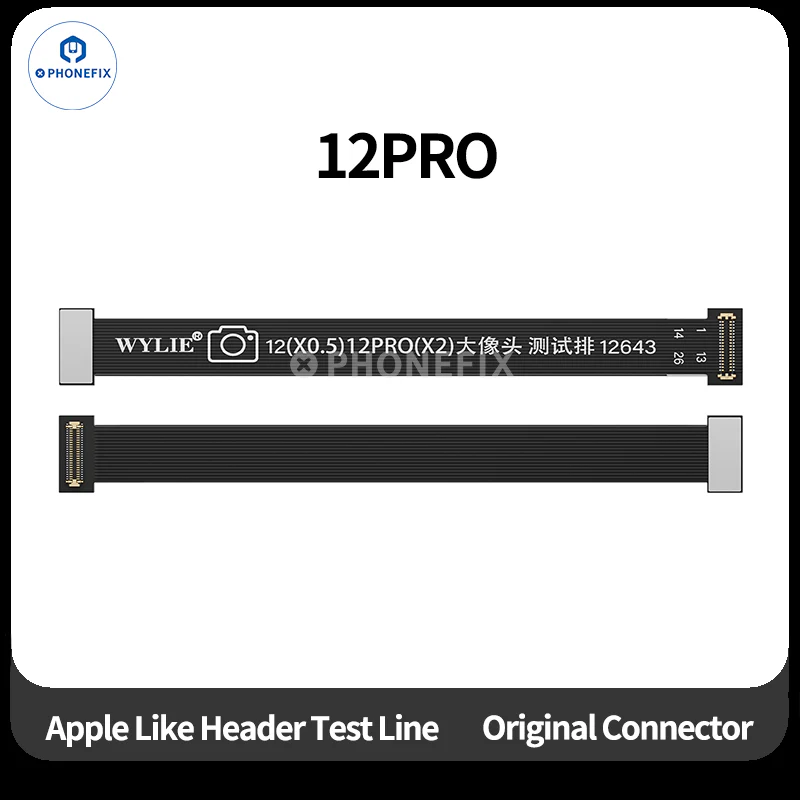 Cable FPC de prueba de extensión de cámara trasera WYLIE para iPhone X-17 Pro Max