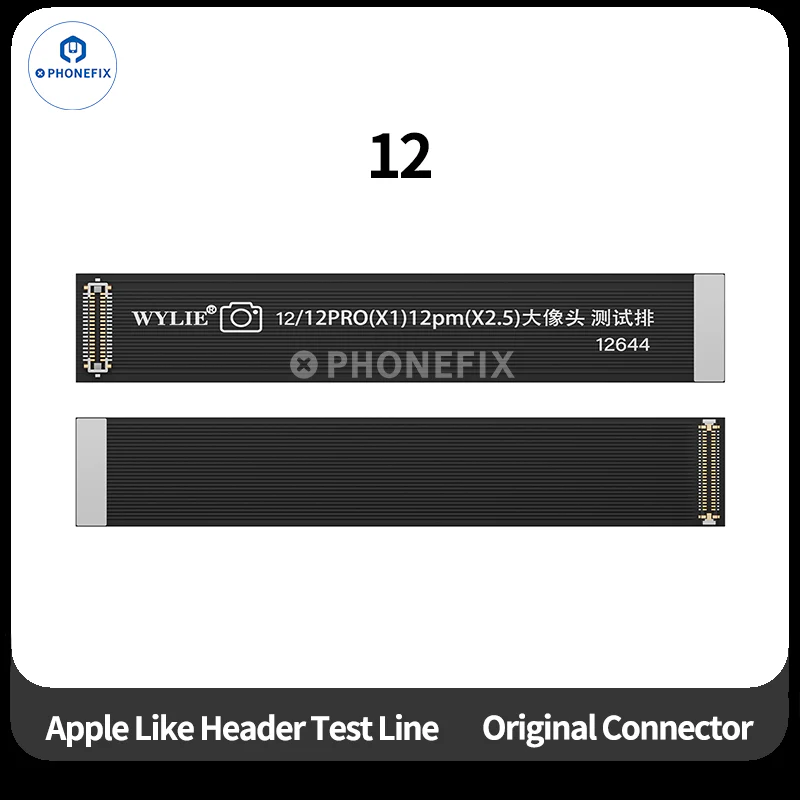 Cable FPC de prueba de extensión de cámara trasera WYLIE para iPhone X-17 Pro Max