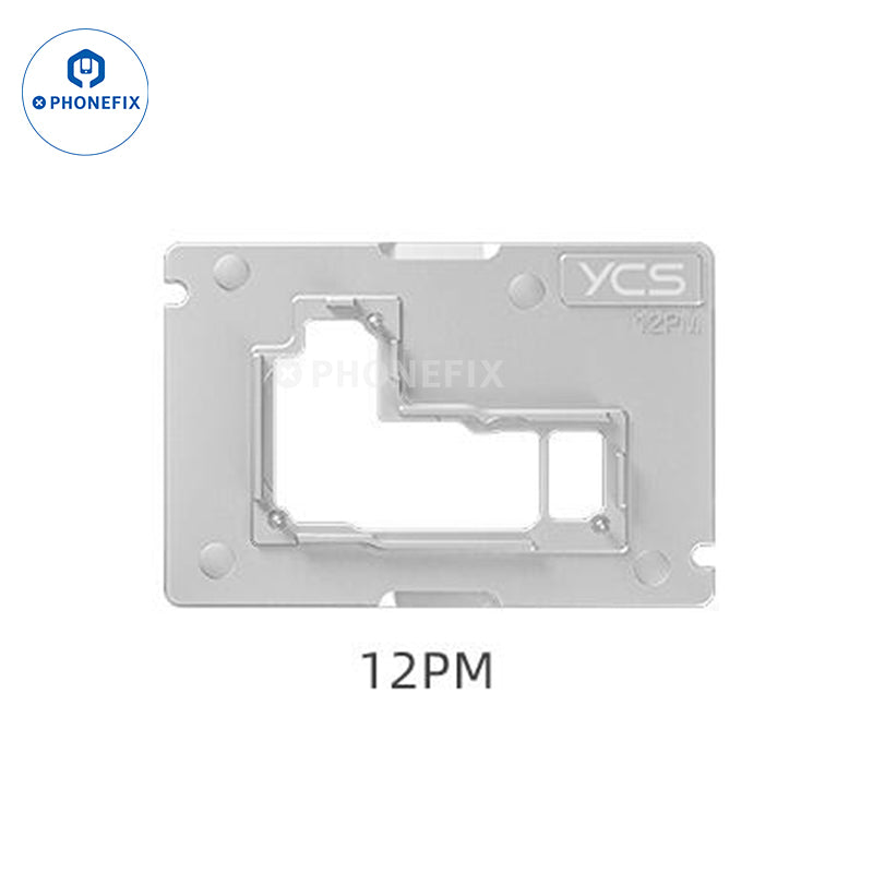 PhoneFix YCS CH898 Divine Dragon Flame PCB Heating Station for phone repair on a PCB heating platform.