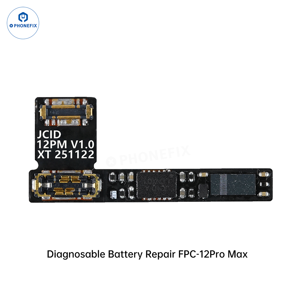 JCID Diagnosable Battery Repair FPC Cable for iPhone 12-17 Pro Max